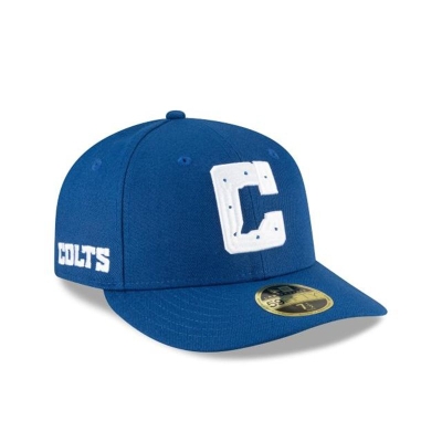 Indianapolis Colts Gorra | New Era NFL Logo Mix Low Profile 59fifty Fitted Cap Mexico - Azules